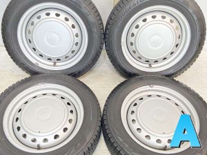 【中古】ブリヂストン ブリザック VRX2 175/65R15 　 JECT R6 15インチ 100/114.3-4穴 4本 中古タイヤ・スタッドレスタイヤ