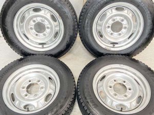 【中古】ブリヂストン ブリザック W979 185/75R15 日産純正  15インチ 139.7-6穴 4本 中古タイヤ・スタッドレスタイヤ