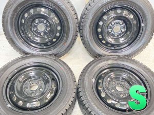 【中古】ダンロップ ウィンターマックス WM02 195/65R15 トヨタ純正  15インチ 114.3-5穴 4本 中古タイヤ・スタッドレスタイヤ