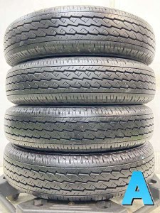 【中古】ブリヂストン V600 155/80R14 88/86 LT 4本セット サマータイヤ