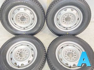 【中古】ブリヂストン W300 145/80R12 　 WD 12インチ 100/110/114.3-4穴 4本 中古タイヤ・スタッドレスタイヤ