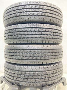 【中古】トーヨータイヤ デルベックス 934 165/80R13 90/88 LT 4本セット スタッドレスタイヤ