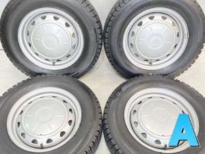 【中古】ブリヂストン アイスパートナー2 185/70R14 　 JECT VK 14インチ 100/114.3-4穴 4本 中古タイヤ・スタッドレスタイヤ