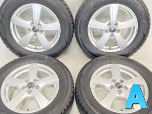 【中古】ヨコハマ アイスガード iG60 195/65R15 　 TREFFER 15インチ 100-5穴 4本 中古タイヤ・スタッドレスタイヤ