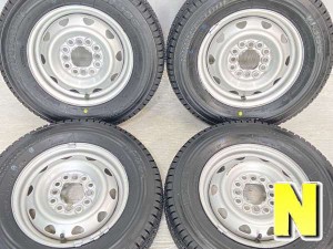 【中古】ブリヂストン W300 145/80R12 　 WD 12インチ 100/110/114.3-4穴 4本 中古タイヤ・スタッドレスタイヤ