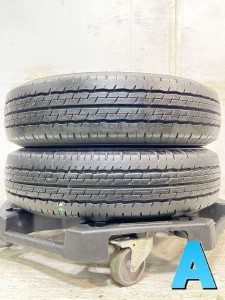 【中古】ダンロップ SP 175L 155/80R14 88/86LT 2本セット サマータイヤ