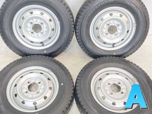 【中古】ダンロップ ウィンターマックス SV01 145/80R12 　 TOPY M74 12インチ 100-4穴 4本 中古タイヤ・スタッドレスタイヤ