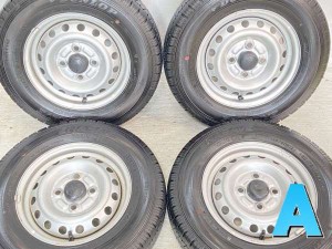 【中古】ダンロップ エナセーブ VAN01 145/80R12 ダイハツ純正  12インチ 100-4穴 4本 中古タイヤ・サマータイヤ