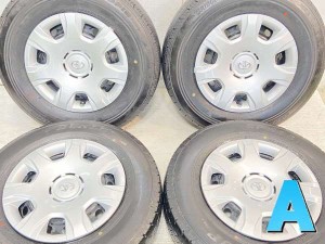 【中古】ブリヂストン エコピアRD613 195/80R15 トヨタ純正  15インチ 139.7-6穴 4本 中古タイヤ・サマータイヤ