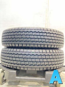 【中古】ブリヂストン W300 145/80R12 80/78LT 2本セット スタッドレスタイヤ