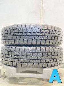 【中古】ダンロップ ウィンターマックス WM01 155/65R14  2本セット スタッドレスタイヤ