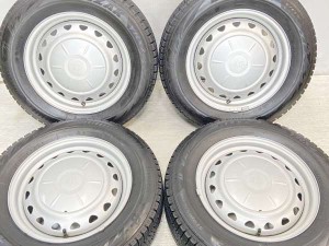 【中古】ブリヂストン ブリザック VRX2 195/65R15 　 JECT AP 15インチ 100/114.3-5穴 4本 中古タイヤ・スタッドレスタイヤ