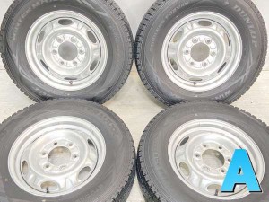 【中古】ダンロップ ウィンターマックス SV01 195/80R15 日産純正  15インチ 139.7-6穴 4本 中古タイヤ・スタッドレスタイヤ