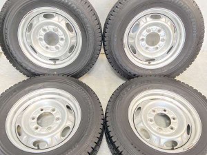 【中古】ブリヂストン ブリザック VL1 195/80R15 日産純正  15インチ 139.7-6穴 4本 中古タイヤ・スタッドレスタイヤ