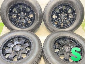 【中古】グッドイヤー アイスナビ SUV 265/65R17 　 ロックケリー 17インチ 139.7-6穴 4本 中古タイヤ・スタッドレスタイヤ