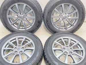 【中古】ヨコハマ アイスガード iG60 195/65R15 　 GRASS 15インチ 100-5穴 4本 中古タイヤ・スタッドレスタイヤ