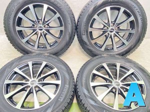 【中古】ピレリ アイスアシンメトリコ PLUS 225/65R17 　 Laffite 17インチ 114.3-5穴 4本 中古タイヤ・スタッドレスタイヤ