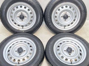 【中古】ダンロップ エナセーブ VAN01 155/80R14 トヨタ純正  14インチ 100-4穴 4本 中古タイヤ・サマータイヤ