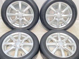 【中古】ブリヂストン ネクストリー 155/65R14 ダイハツ純正  14インチ 100-4穴 4本 中古タイヤ・サマータイヤ