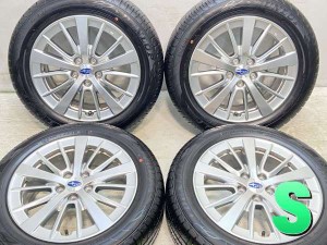 【中古】ダンロップ エナセーブ EC204 205/55R16 スバル純正  16インチ 100-5穴 4本 中古タイヤ・サマータイヤ