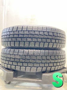 【中古】ダンロップ ウィンターマックス WM01 155/65R14  2本セット スタッドレスタイヤ