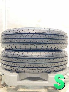 【中古】ヨコハマ ブルーアースVAN RY55 145/80R12 80/78LT 2本セット サマータイヤ