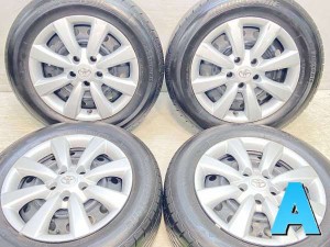 【中古】ブリヂストン ネクストリー 215/60R16 トヨタ純正  16インチ 114.3-5穴 4本 中古タイヤ・サマータイヤ