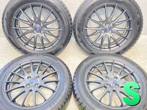 【中古】ヨコハマ アイスガード iG60 195/60R17 　 VELVA 17インチ 100-4穴 4本 中古タイヤ・スタッドレスタイヤ