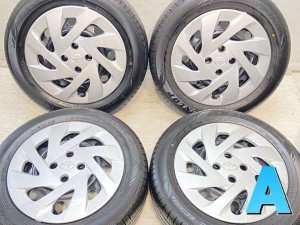 【中古】ダンロップ エナセーブ EC300+ 185/60R15 トヨタ純正  15インチ 100-4穴 4本 中古タイヤ・サマータイヤ