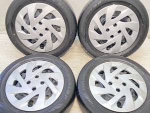 【中古】ダンロップ エナセーブ EC300+ 185/60R15 トヨタ純正  15インチ 100-4穴 4本 中古タイヤ・サマータイヤ