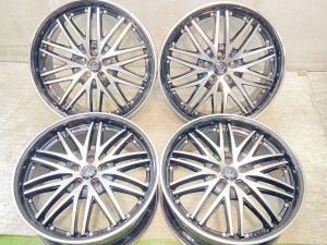 【中古】　 WREST 19x8.0 45 114.3-5穴 4本 中古ホイール・中古アルミホイール