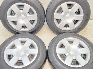 【中古】ヨコハマ スーパーバン 356 185/75R15 トヨタ純正  15インチ 139.7-6穴 4本 中古タイヤ・サマータイヤ