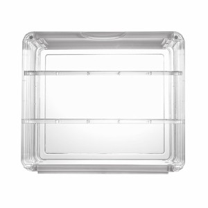 フィギュアケース 収納 コレクションケース コレクション ボックス クリアケース 透明展示ケース 積み重ね可能 扉付き 組み立て式 透明 