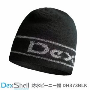 Dexshell デックスシェル Waterproof Beanie Reflective Logo リフレクト 反射ロゴ付 防水 ビーニー帽子 DH373 DH373BLK ブラック