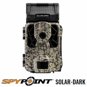 SPY-POINT スパイポイント 12MP 準不可視 赤外線LED搭載 ソーラーパネル搭載 トレイルカメラ SOLAR-DARK