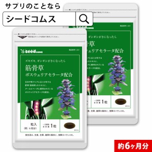 クーポン配布中　筋骨草 ボスウェリアセラータ 約6ヵ月分 節々 健康 健康食品