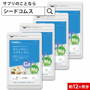 クーポン配布中　カルシウム マグネシウム 約12ヵ月分 サプリメント 健康食品