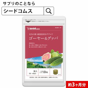 クーポン配布中 ゴーヤー グァバ 約3ヵ月分 サプリメント 健康食品 ダイエット ビタミンC 美容