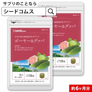 クーポン配布中　ゴーヤ― グァバ 約6ヵ月分 サプリメント 健康食品 ダイエット ビタミンC 美容