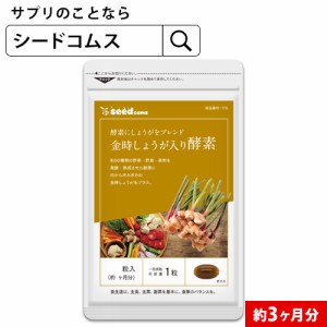 クーポン配布中 金時しょうが入り酵素 約3ヵ月分 サプリメント ダイエット 燃焼 diet 温活 健康食品