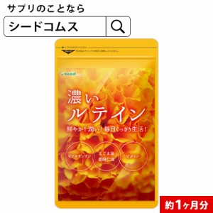 濃いルテイン 約1ヵ月分 アイケア ブルーライト 健康食品