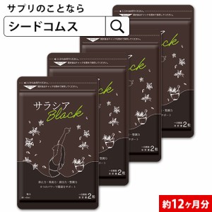 クーポン配布中 サラシアBLACK 約12ヵ月分 炭 チャコール配合 サプリメント ダイエット サラシアブラック クレンズ 健康食品