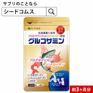 クーポン配布中 プロテオグリカン 2型コラーゲン配合グルコサミン 鮭 コンドロイチン MSM 約3ヵ月分 プロテオグリカン 健康維持