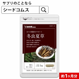 冬虫夏草 約1ヵ月分 サプリメント 健康食品