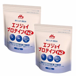 エンジョイプロテインFeZ  220g×2【2個セット】 送料無料  トレーニング 筋肉 健康 ミニサイズ 鉄 亜鉛 消化吸収 高たんぱく質粉末