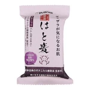 ペリカン 自然派石けん はと麦 100g オーガニック ボタニカル美容 はとむぎ