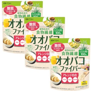 井藤漢方製薬 オオバコファイバー 160g ×3【ネコポス】【3個セット】送料無料 食物繊維 サイリウム ダイエット