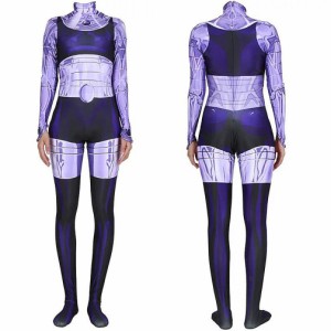Teen Titans 全身タイツ コスプレ衣装 ハロウイン ステージ衣装 ライクラ 柔らかい 弾力と伸縮性あり