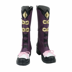 原神 雲菫 風 コスプレブーツ 靴 cosplay boots コスプレシューズ　パーティー