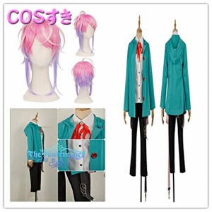 セット販売　ヒプノシスマイク 飴村乱数（MC NAME/easyR） HYPNOSISMIC  ウイッグ付き　風 コスプレ衣装 コスチューム 変装 